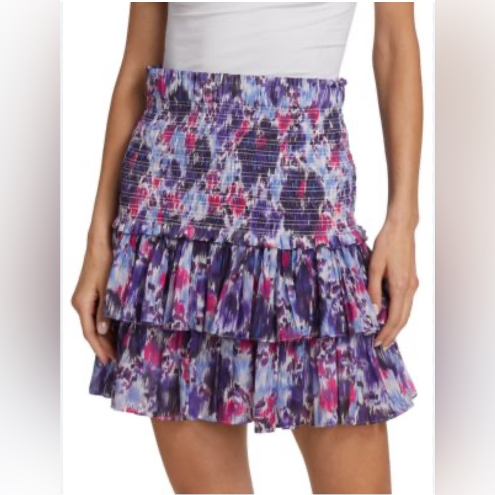 Isabel Marant Vibrant Multicolor Mini Skirt